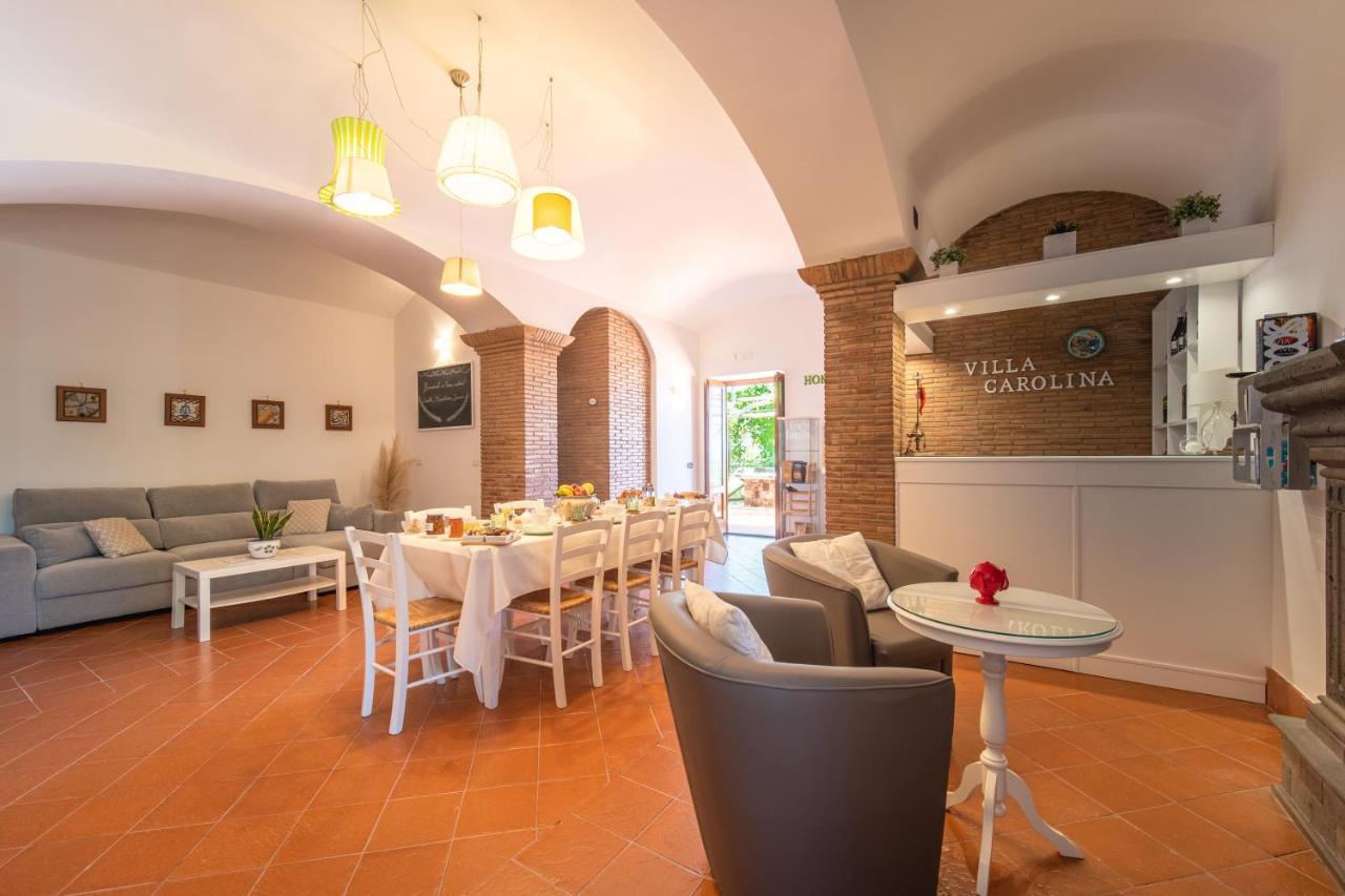 Villa Carolina Sorrento Private Heated Pool And Sea View Bagian luar foto