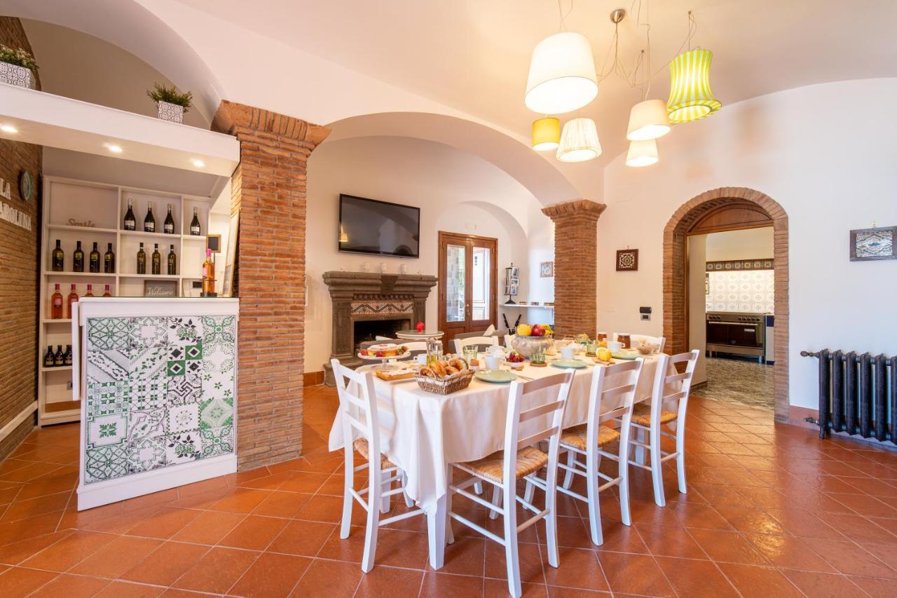 Villa Carolina Sorrento Private Heated Pool And Sea View Bagian luar foto